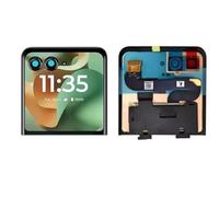 SRJTEK Para Motorola Razr 60 2025 Pantalla secundaria LCD externa para Motorola Razr 2025, pantalla pequeña plegable, XT2553-1, kit de reparación de montaje de digitalizador táctil de 6.9 pulgadas