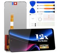 SRJTEK para Realme 12x 5G Pantalla de Repuesto para Realme 12x LCD Display RMX3997 Digitalizador Pantalla táctil Kits de Montaje de reparación (Negro, sin Marco)