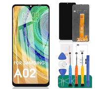 SRJTEK para Samsung Galaxy A02 Pantalla LCD para Samsung A02 Reemplazo de Pantalla LCD A022 SM-A022F Conjunto digitalizador táctil SM-A022M, SM-A022G Kits de reparación