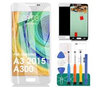 SRJTEK para Samsung Galaxy A3 2015 A300 Pantalla LCD Digitalizador de Pantalla Táctil de Cristal de Reemplazo para Galaxy A3(2015) A300F A300F/DS A300H A300M/DS A300M Pantalla AMOLED Piezas