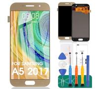 SRJTEK para Samsung Galaxy A5 A520 Pantalla LCD,para A5 2017 A520F A520F/DS A520K A520L A520S TFT LCD Pantalla LCD Pantalla Táctil Digitalizador Cristal Sensor Piezas Reparación (Dorado)