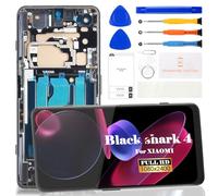 SRJTEK para Xiaomi Black Shark 4 Pantalla LCD Shark PRS-H0 Reemplazo de Pantalla Shark 4 Pro Pantalla táctil digitalizador Asamblea Shark PRS-A0,Shark KSR-A0 Kits de reparación (TFT Sliver con Marco)