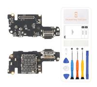 SRJTEK para Xiaomi Mi 10T 5G Dock Connector Reemplazo para Xiaomi Mi 10T Pro 5G Puerto de Carga M2007J3SY Conector de Auriculares con micrófono/Conector de Audio/Antena Kit de reparación de Repuesto