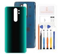 SRJTEK para Xiaomi Redmi Note 8 Pro Batería Puerta Tapa Trasera Carcasa para Redmi Note 8 Pro M1906G7I Tapa de la batería Caso de reemplazo (Verde)