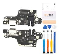 SRJTEK Para Xiaomi Redmi Note 9 PRO M2003J6B2G Puerto de carga para Redmi Note 9S Puerto de auriculares Note 9S Micrófono Flex Cable M2003J6A1G Tipo C Kits de reparación