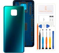 SRJTEK para Xiaomi Redmi Note 9S/Note 9 Pro M2003J6B2G,M2003J6A1G Cubierta trasera de la Batería Reemplazo de la ventana trasera Kit de reparación Carcasa trasera Auténtica (Verde)