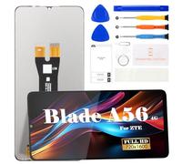 SRJTEK Reemplazo de pantalla para ZTE Blade A56 2025 para ZTE Blade A56 digitalizador de pantalla táctil para ZTE Blade A56 Z2473 LCD Kit de reparación de montaje de pantalla LCD de 6.75 pulgadas