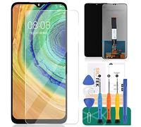SRJTEK Repuesto para Xiaomi Redmi 9A, pantalla LCD, digitalizador de pantalla táctil, piezas de repuesto para kits de montaje M2006C3LG (negro sin marco)