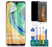 SRJTEK Samsung Galaxy A04S - Pantalla LCD de Repuesto para Samsung A04S, Pantalla LCD A047, SM-A047F, Conjunto digitalizador táctil SM-A047F/DS, SM-A047F/DSN, Kit de reparación (Negro sin Marco)