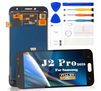 SRJTEK TFT para Samsung Galaxy J2 Pro (2018) J250 LCD Pantalla de Repuesto para Galaxy J2 Pro Pantalla táctil J250F J250F/DS J250G J250N J250M/DS Digitizer Conjunto de reparación (Negro)
