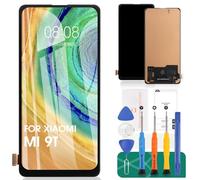 SRJTEK TFT para Xiaomi Mi 9T / Mi 9T Pro/Redmi K20 / Redmi K20 Pro Pantalla LCD Reemplazo de Pantalla Táctil Digitalizador Kits Sin Marco (Negro, Sin Reconocimiento de Huellas Digitales)