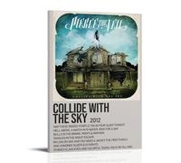 SRJUDR Pierce The Veil Collide with The SkyPosters Art Pop Wall Art & Prints - Lienzo decorativo para pared, 40 x 60 cm, estilo marco