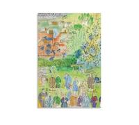 SRJUDR Raoul Dufy PaintingPosters Art Pop Wall Art & Prints Lienzo Diseño Retrato Decoración de pared 12 x 18 pulgadas (30 x 45 cm) sin marco