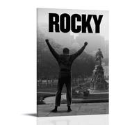 SRJUDR RockyPosters Art Pop Wall Art & Prints - Lienzo decorativo para pared, 30 x 45 cm, estilo marco