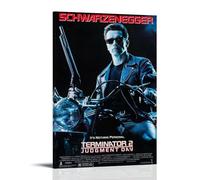 SRJUDR Terminator 2 - Póster de Judgment DayPosters Art Pop para pared e impresiones en lienzo, decoración de pared de 50 x 75 cm, estilo marco