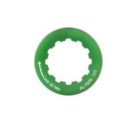 SRKATI Cassette para Bicicleta Tapa de Cassette de Rueda Libre de Bicicleta CNC, 11 Dientes, Anillo de Bloqueo de Rueda Libre de Bicicleta, aleación de Aluminio Cassettes y piñones(Green)