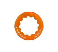 SRKATI Cassette para Bicicleta Tapa de Cassette de Rueda Libre de Bicicleta CNC, 11 Dientes, Anillo de Bloqueo de Rueda Libre de Bicicleta, aleación de Aluminio Cassettes y piñones(Orange)