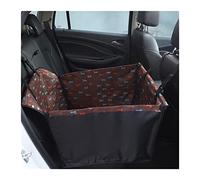 SRKATI Inodoro para Perros Orinal Perro Fundas de Asiento de Coche para Perros Protectores de Perrera de Asiento de Coche Cestas Plegables para Perros(Coffee Puppy)