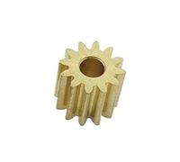 SRKATI Motorreductor de Metal, Cobre y latón, con módulo de 0,6 M, Dientes 8T, 9T, 10T y 12T, Rueda Dentada para Eje de 2 mm y 3,175 mm de diámetro.(B 9T 1.98mm Hole)