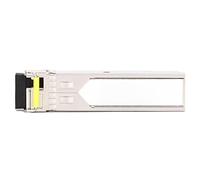 Srliya 10 Pcs Módulo óptico de Modo único SFP LC Fibra única de Fibra Bidireccional Gigabit 20 Km de Fibra Transceptor