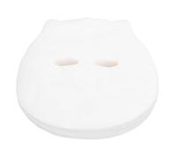 Srliya 100 Hojas de Papel Desechables Precortadas para Niños, Compresas Húmedas de Algodón con Diseño de Cara de Fantasma para Bebés, 15,5 X 14 Cm