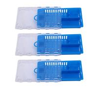 Srliya 10pcs Queen Bee Cage Plasticen Bee Bee Transporting Catcher Beekeeping Supplies Beekeeper Equipment (Azul)