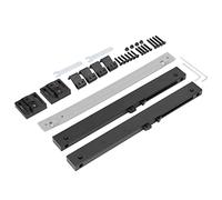 Srliya 2 Pcs Puerta de Granero Mecanismo Suave de Cierre Amortiguador de Resorte 120-240 Lbs Kit de Hardware de Puerta de Granero Deslizante