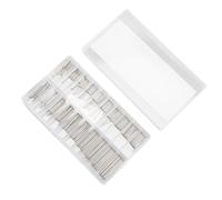 Srliya 300 Piezas de Reloj Barras de Resorte de la Banda de Acero Inoxidable Pins de Reparación Herramientas de Reparación para Correa para el Reloj de Pulsera con 8 Mm-27 Mm de (Cabeza