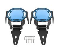 Srliya Accesorio de Motocicleta Motociclo LED Fog Guardia de Luz Cubierta Protectora LEAM LECHE PROTECTOR PARA R1200GS/R1250GS AVENTURE LC (Azul)