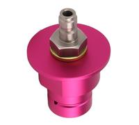 Srliya Adaptador de CO2 de 8 Mm Amplia Compatibilidad Válvula de Conexión Directa para Fabricantes de Agua de Soda Aluminio Latón Púrpura 1 X Adaptador Rápido de CO2