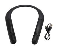 Srliya Altavoz de Cuello Altavoz Inalámbrico con Banda para el Cuello Portátil Bluetooth 5.4 Sonido Estéreo 3D Micrófono con Cancelación de Ruido Tiempo de Reproducción de
