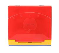 Srliya Aprendizaje de Niños la Computadora Portátil Educational LED Music Electronic Cognitive Development Simulation Computer Toy (Ratón retráctil Amarillo)
