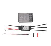 Srliya Avión RC de Velocidad Eléctrica, Avión RC sin Escobillas ESC 50A, Controlador de Velocidad Eléctrico con Tarjeta de Programación para Modelo de Avión