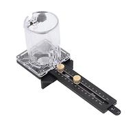 Srliya Base de Enrutador de Recortador de Madera CNC 8 Mm Pon de 2.5 Mm Bases de Ranura de Fresado de Uñas para Enrutador de Madera de Recortador de 65 Mm de Diámetro