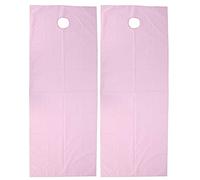 Srliya Bedera de Spa de Poliéster Suave y Cómoda con Aceite Suave para la Piel, Excelente Mano de Obra, Adecuada para Salón de Belleza, Masaje, Centro de Spa (Rosa)