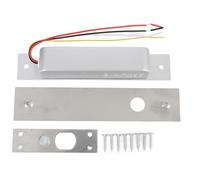 Srliya Bloque Eléctrico de 12V 24 V con Retraso de Tiempo Ajustable Bloqueo de Energía Oculto para el de Control de Acceso a la Puerta