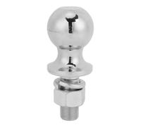Srliya Bola de Enganche de Remolque Cromado 2 Pulgadas de Diámetro 7500 Libras Capacidad de Remolque con 2-1/8 X 1 Pulgada para el Remolque de Bote RV ATV SUV