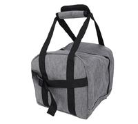 Srliya Bolsa de Bolas de Bolos con Soporte Acolchado para Bolas Correa Ajustable Gris Bolsa de Almacenamiento Portátil de una Sola Bola de Bolos para Exteriores