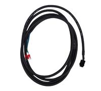 Srliya Cable de Alimentación, Compatible con Cadena de Arrastre, Atenuación de Señal Reducida Cable de Alimentación de Servomotor AB A2 A3 B3, ABS, Material de Caucho de Silicona,