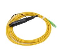 Srliya Cable de Conexión de Fibra óptica Blindado Resistente Al Agua Transferencia de Datos Confiable para Redes de Hogar y Oficina Material de PVC (tío paterno)