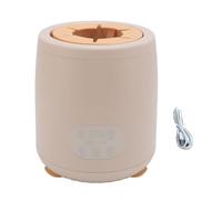 Srliya Calentador de Botella de Leche para Bebés Biber Shaker 4 Velocidades 5 Temporizadores Automáticos Shaking Temperatura Constante Botella Shaker Calentador con Luz Nocturna