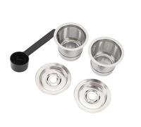 Srliya Cápsula de café Reutilizable de Acero Inoxidable 304 con Filtro de Malla Densa para un Sabor Puro del café, Fácil de Limpiar para una Específica