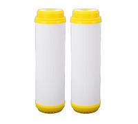 Srliya Cartucho de Filtro de Agua de 2 Piezas, Kit de Diseño Universal de Carbón Activado T33 para el Hogar, Puede Absorber Colores y Olores para un Mejor Sabor, con Amplia