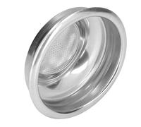 Srliya Cesta de Filtro de café Ultrafina de Acero Inoxidable de 58 Mm para 1 Taza, Recipiente de Filtro de Alta Presión para Semiautomática, para Barista Casero, Material de Calidad Alimentaria