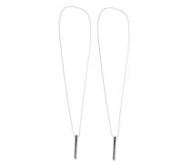 Srliya Collar para Respirar Ansiedad, Colgante de Silbato para Aliviar el Estrés, Dispositivo de Respiración Consciente de Acero Inoxidable para Relajación, Meditación, Calmarse, Uso