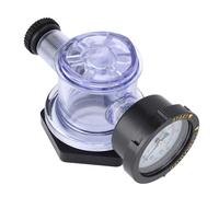 Srliya Conjunto de Válvula de Alivio de Aire Manual de Alta Durabilidad con Manómetro para Filtro de 273564 Fácil Instalación Elección Confiable y Duradera Rosca Macho de 60 Mm