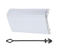 Srliya Cubierta Cromada para Gancho de Remolque de Parachoques Trasero, Reemplazo de Tapa de Ojo de Remolque Trasero para ML-Class W166 Amg-Line 2011-2015, Hecha de Material ABS con