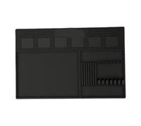 Srliya Estera Magnética para Peluquero, 6 Imanes Fuertes, Ranuras para Peine de Tijera, Antideslizante, Resistente Al Calor, Resistente Al Agua, Herramienta para (Grande (21,65 x 14,96 x 0,39