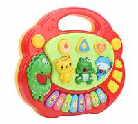 Srliya Farm Animal Sounds para Niños Toy Musical, Toy de Aprendizaje Educativo para Niños, con Luz y Función Musical, Material de Plástico (2)