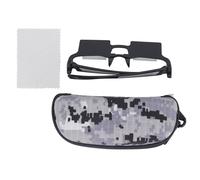 Srliya Gafas Perezosas Gafas de Prisma de Cama de Prisma de 90 Grados Reflexión Horizontal para Acostarse Ver con de Vidrio óptico para Leer Ver Televisión en l